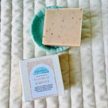 Load image into Gallery viewer, Oatmeal Milk & Honey Shea Butter Soap Bar