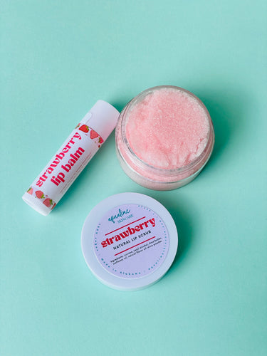 Strawberry Exfoliating Lip Scrub
