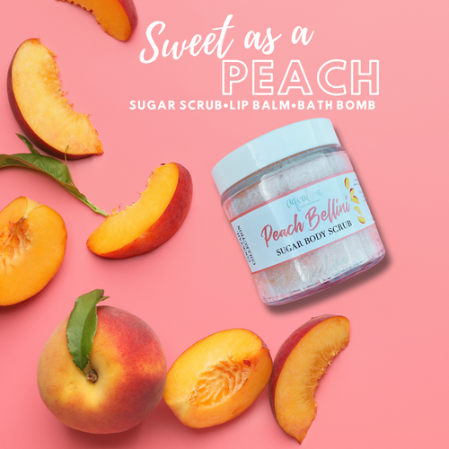 Peach Bellini Sugar Body Scrub