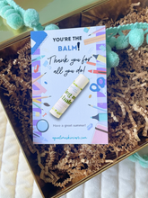Load image into Gallery viewer, Teacher Lip Balm Card