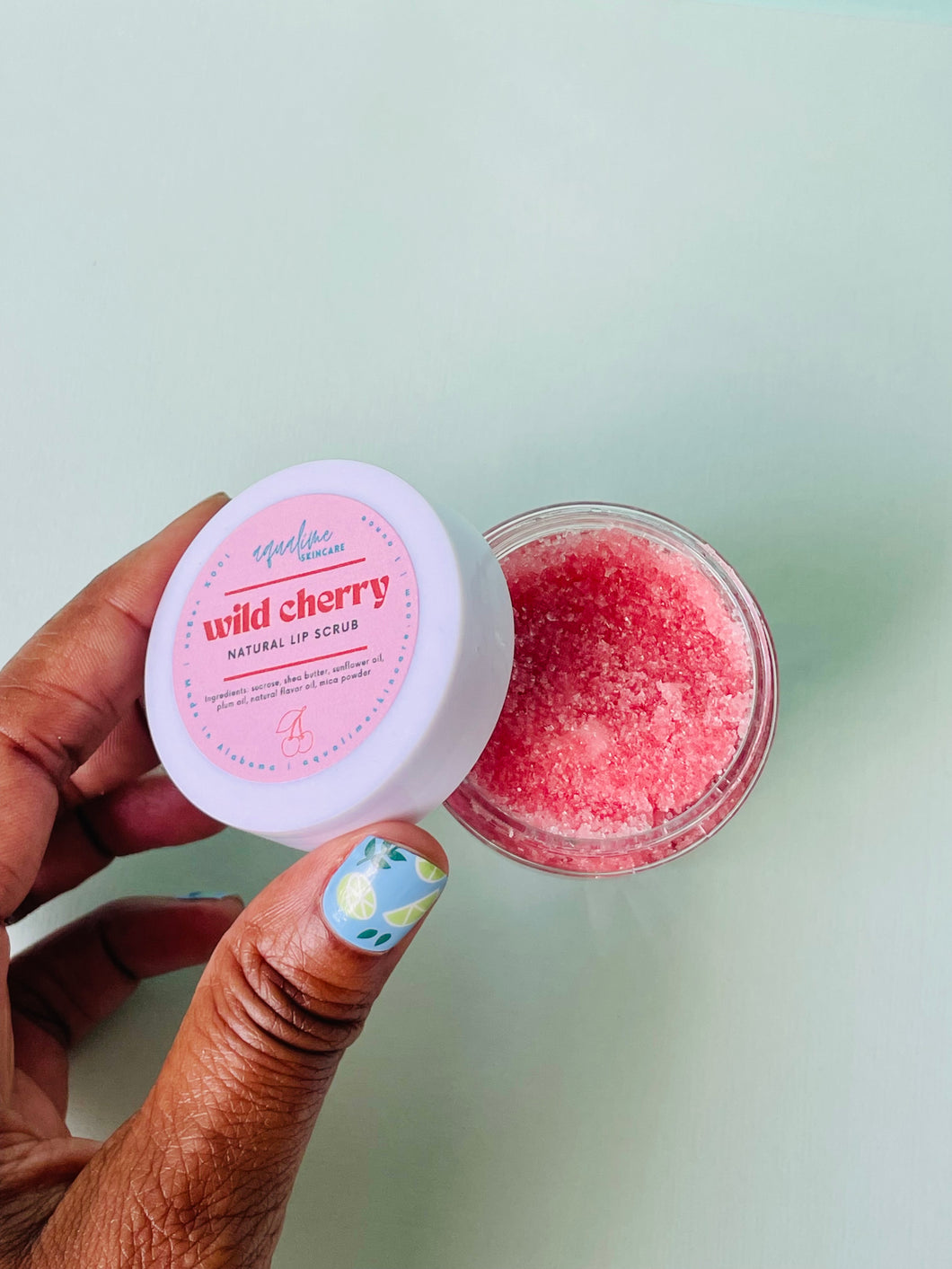 Wild Cherry Exfoliating Lip Scrub