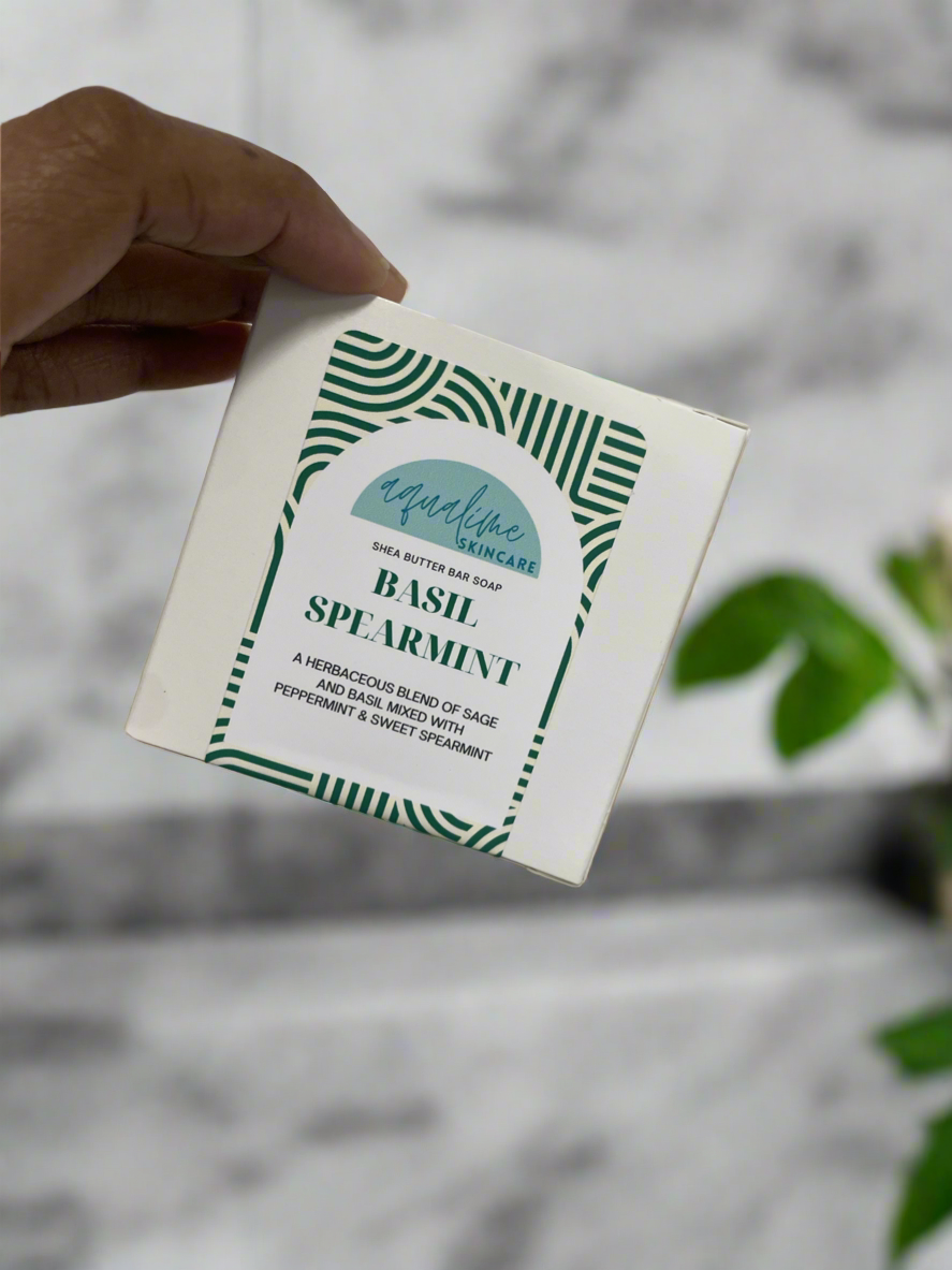 Basil + Spearmint Soap Bar