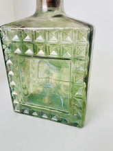 Load image into Gallery viewer, Salt Soak + 1950’s Green Decanter Bottle with Glass Stopper
