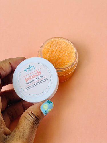 Peach Exfoliating Lip Scrub