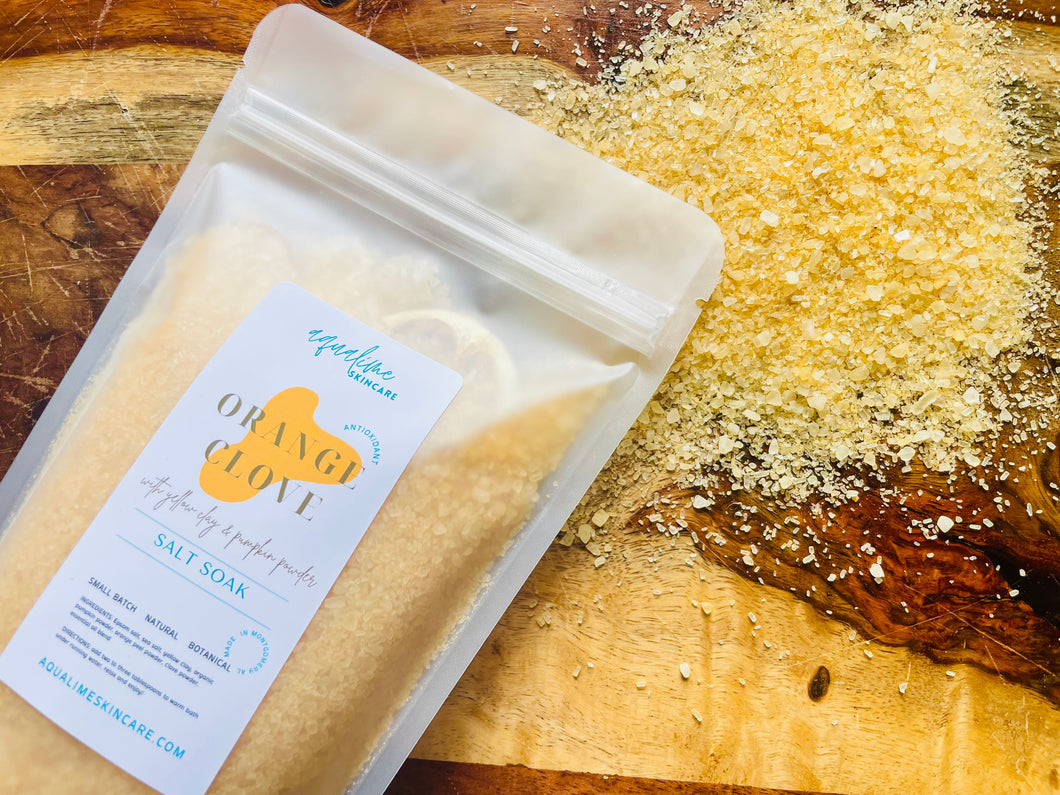 Orange Clove Bath Salt Soak