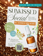Load image into Gallery viewer, June Sun-kissed Social Shimmer Oil Workshop