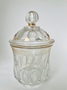 Salt Soak + Vintage Glass Apothecary Jar