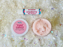 Load image into Gallery viewer, Frosted Cranberry Exfoliating Lip Scrub