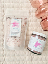 Load image into Gallery viewer, Peppermint Rose Salt Soak