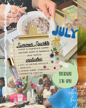 Load image into Gallery viewer, July Blend and Bedazzle Perfume Oil Workshop