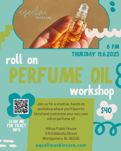 November DIY Perfume Oil Workshop