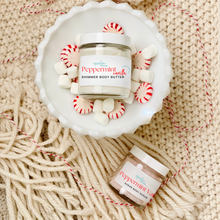 Load image into Gallery viewer, Peppermint Vanilla Body Scrub &amp; Body Butter Duo