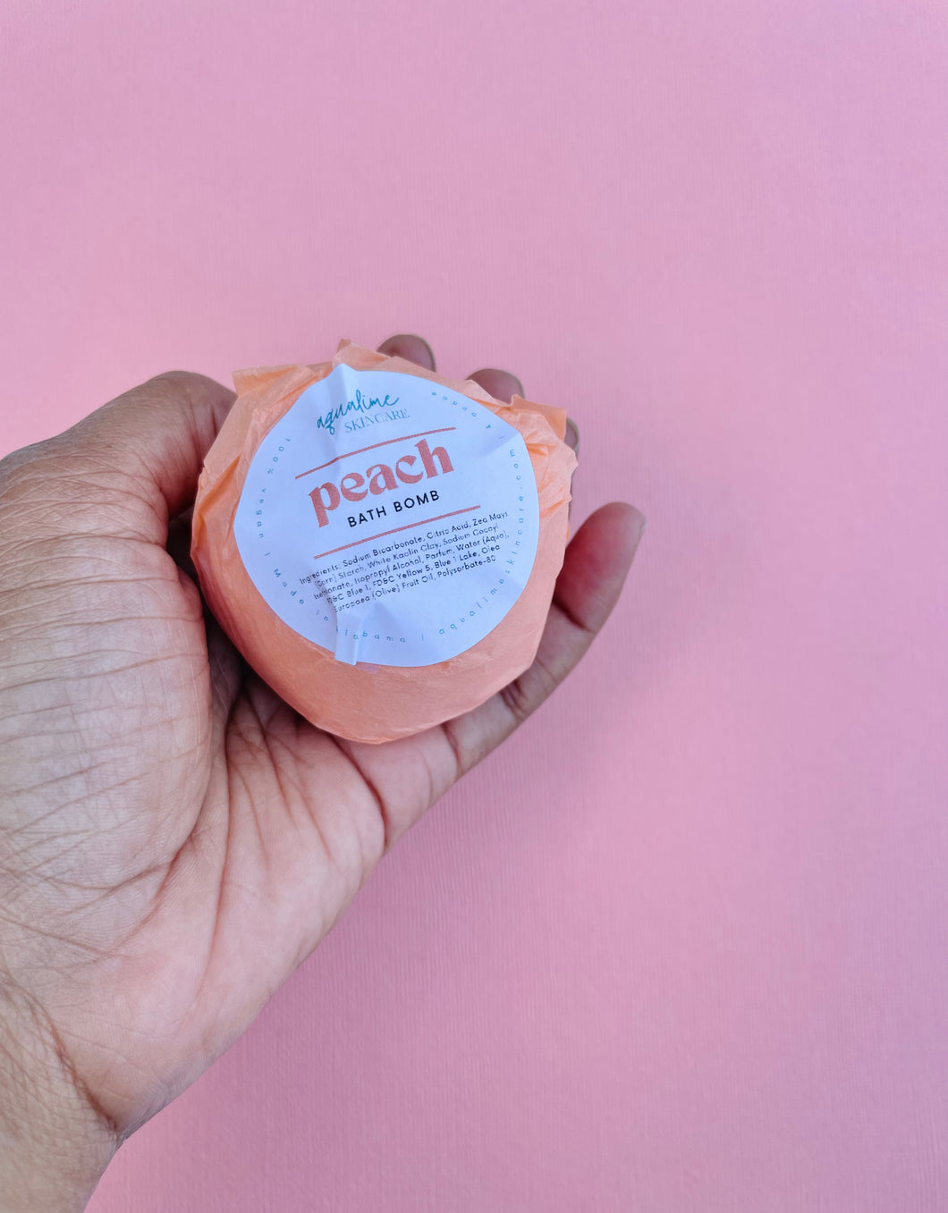 Peach Bath Bomb