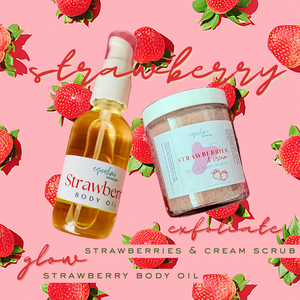 Strawberries and Cream Sugar Body Scrub