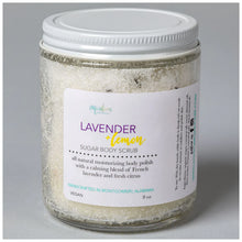 Load image into Gallery viewer, Lavender + Lemon Sugar Body Scrub