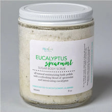 Load image into Gallery viewer, Eucalyptus Spearmint Sugar Body Scrub