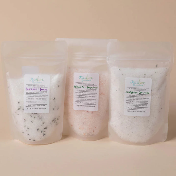 Lavender Lemon Salt Soak