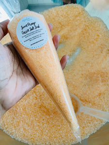 Sweet Orange Carrot Salt Soak