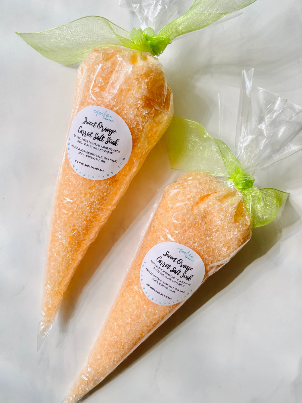 Sweet Orange Carrot Salt Soak